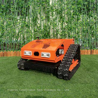 industrial remote control lawn mower, China track mower price, remote control slope mower price for sale