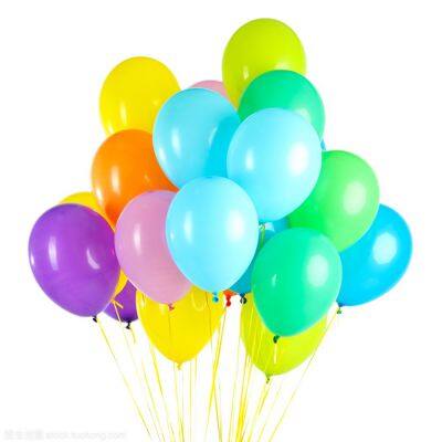 China Party Supply Helium Mehrfarbige 12-Zoll-Globos Happy Birthday Perl-Gummi-Latex-Ballonpackung à 100 Stück