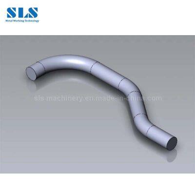 CNC Automatic Manufacturing Aluminum Copper Steel Metal Tube Bender Pipe Bending Machine