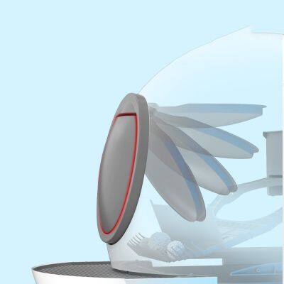 Deluxe Pet Smart Self-Cleaning Cat Litter Box Jumbo Size Enclosed Smart Litter Tray With Automatic Cleaning System photo-3