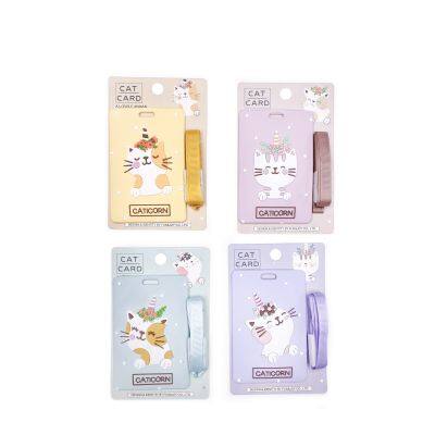 Durable Rubber Silicone Card Holder & Travel Baggage Tag – Waterproof & Reusable