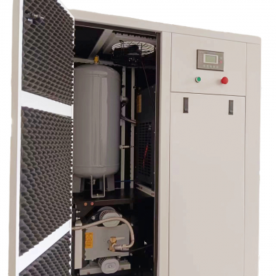 Saman oil-free vortex air compressor MW-3.7 has an oil content of 0