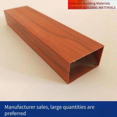 Специализируется на алюминиевых квадратных воздуховодах. Квадратные алюминиевые трубы с древесино-подобным рисунком Oubaide, производитель с полным спектром размеров.