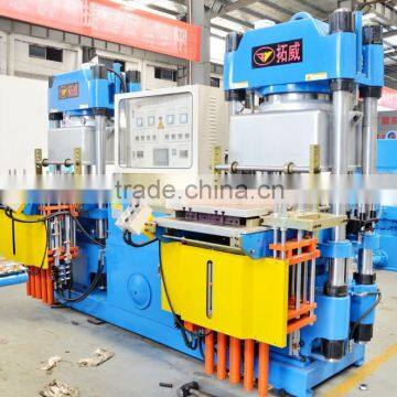 Double Clamping Automatic Plate Vulcanizing Molding Machine Rubber Machine