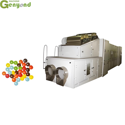 Genyond One Shot mm Beans Making Machine, Linha de Produção de mm Beans, Linha de Produção de Moldagem de Chocolate