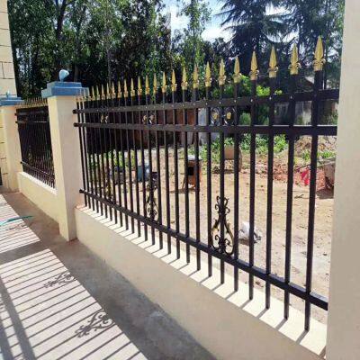 Galvanized Steel Wrought Iron Fence Panels for Garden Decoration and Safety photo-1