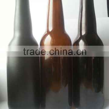 black glass beer bottle /glass bottle /beer glass bottle/black glass bottle