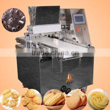 PLC multifunctional cookies depositor/wire cut machine