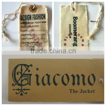 fabric hang tags wholesale