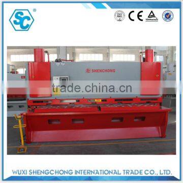 QC11Y guillotine hydraulic shearing machine, metal cutting machine, cnc shearing machine