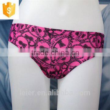 Laser Cut Underwear, Women Underwear, Bonded Waistband and Leg Open