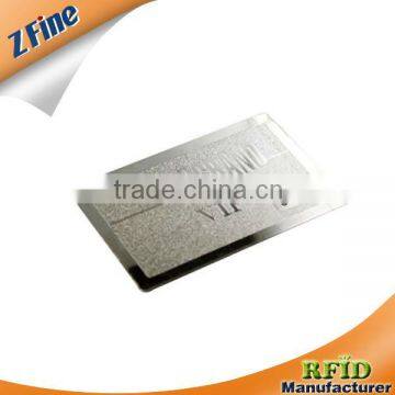 HOT!!!RFID Card/metal smart card/smart card/metal busniess smart card