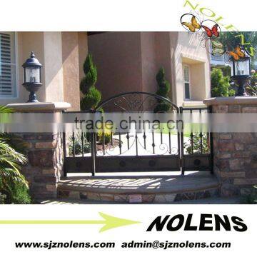New simple gate design of Forge Iron Around the worlde /forged wrought iron driveway modern iron gates desing