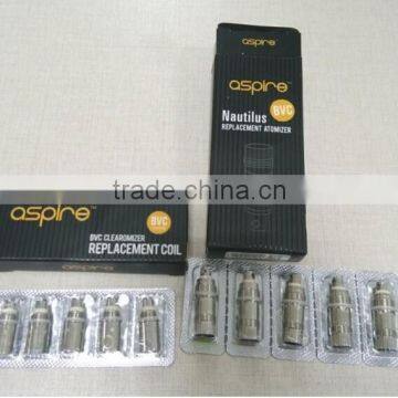100% original genuine with letter of authorization agent aspire pyrax glass tank wholesale aspire nautilus coil