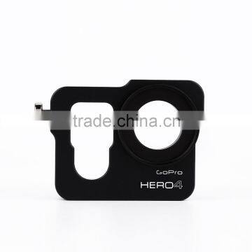 Black Metal CNC Aluminium Protective Case Shell for Hero4 HERO3+