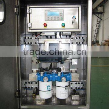 On-line insulating oil filter plant of on-load taps change for transformer