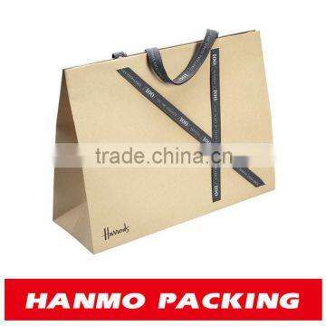 accept custom order and industrial use slogan customized paper bag wholesale