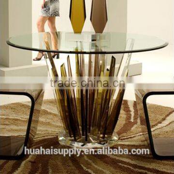 hot style acrylic furniture dining table banquet table