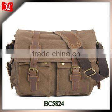 Hot selling fancier canvas camera bag waxed canvas digital camera bag wholesale