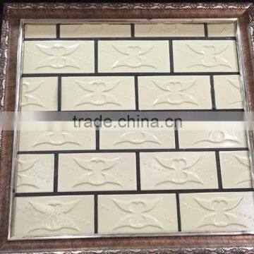 100x200mm exterior glazed ceramic wall tile price B192 beige color