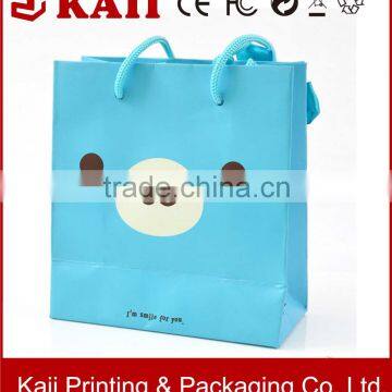 Customized shopping paper bag for clothes in China