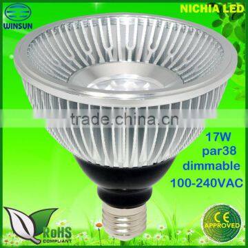 LED indoor spotlight 17W e27 par38 led