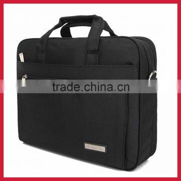 Executive man business laptop briefcase, shoulder laptop bag