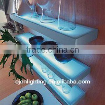 China Supplier Double Side Glass Light Shelf China Supplier