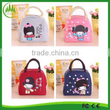 New arrival promotion insulated waterproof cartoon kids cooler bag kids school lunch bag