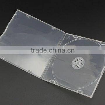 square 5.2mm single DVD case(smooth clear)