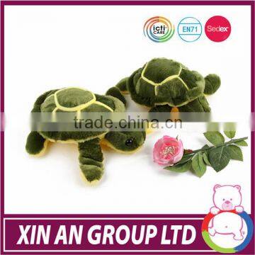 Custom ICTI talking plush stuffed tortoise toys