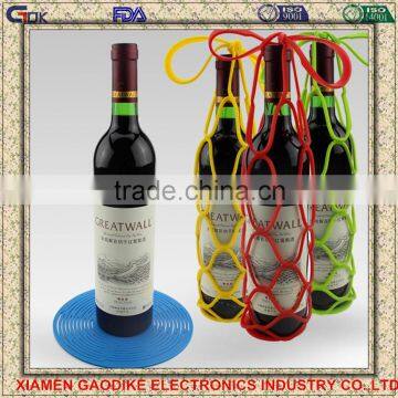 New Silicone Wine Mesh Bag/Picnic Basket/Silicone Mat
