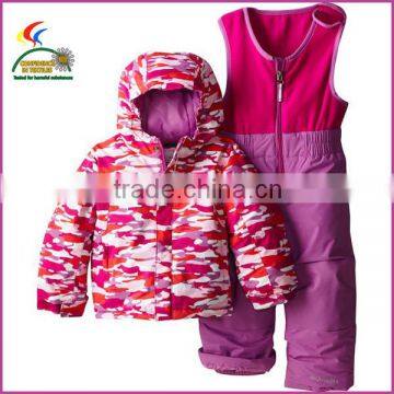 Children Allover Printing Ski Suit