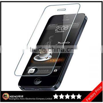 Keno Anti-fingerprint Premium Tempered Glass Screen Protector for iPhone 5 5S 5C Small MOQ Glass Screen Membrane