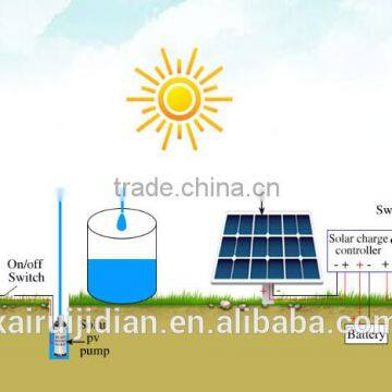 Solar Aquarium Pump/solar Pump Controller/solar Powered Submersible Deep Water Well Pump photo-2
