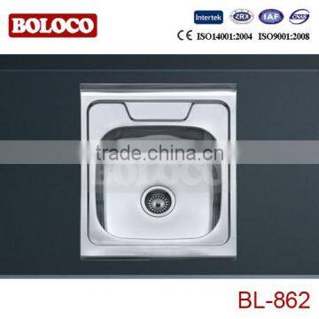 Russia styple stainless steel sink,lay-on sinks BL-862