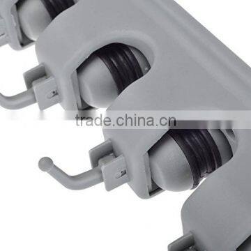 Magic Holder 5 Position Broom Organizer Broom Holder Cleaning Tools Organizer photo-4