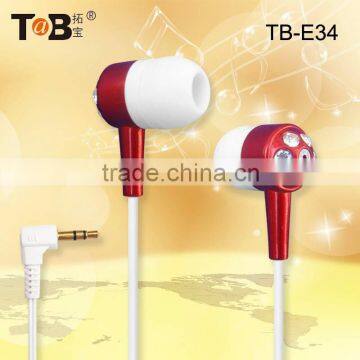 New product for 2015, unique design diamond earphone for girls,arabic music mp3 earphones