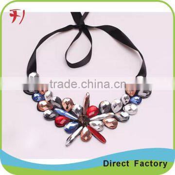 Fashion Design Jewelry Black Wood Bead Necklace