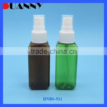 Clear Cosmetic Plastic Spray Bottle Packaging,Clear Cosmetic Spray Bottle