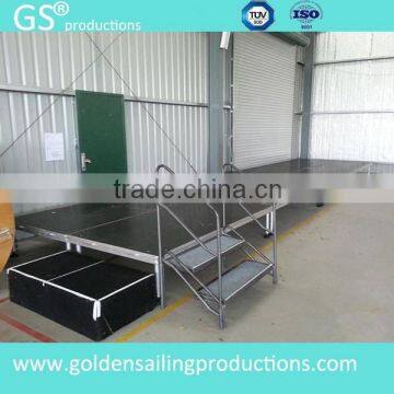 Wholesale adjustable height aluminum stage deck, event staging