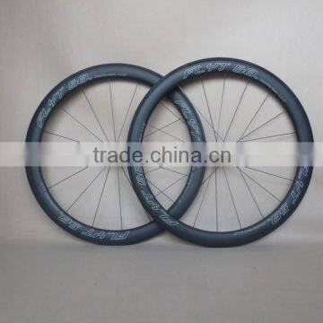 carbon wheels 50mm 24H 28H Powerway R13 Hubs Carbon clincher wheelset