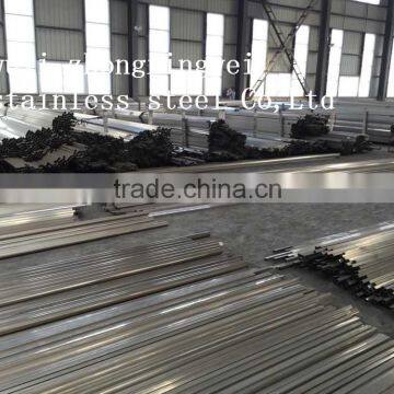 ASTM 304 welded polished stainless steel pipe