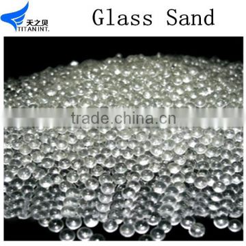 hollow/cord glass beads for blasting grinding media