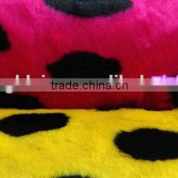 Low price top sell artificial animal faux fur fabric