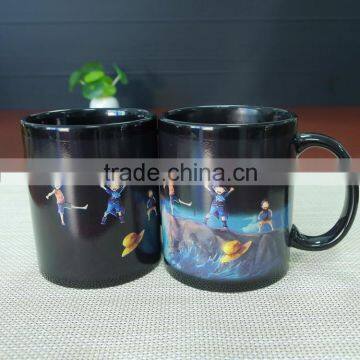Ceramic Coffee Cup Temperature Color Changing Magic Mug by Yrbs photo-2