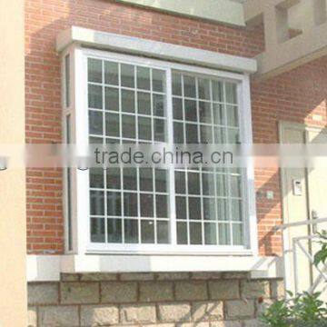 PVC/UPVC house casement windows grill designs india guangzhou factory