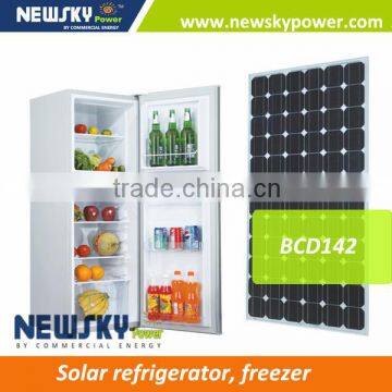 DC12/24V auto solar energy 72W Power Consumption refrigerator freezer DC compressor