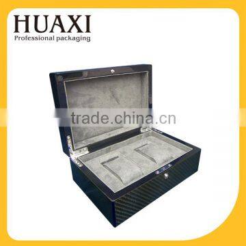 custom design luxury watchbox, watch box with key lock                        
                                                                                Supplier's Choice