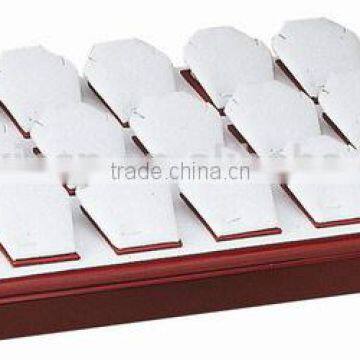 Hot selling wooden necklaces jewelry tray for counter from Guangzhou Huaxin